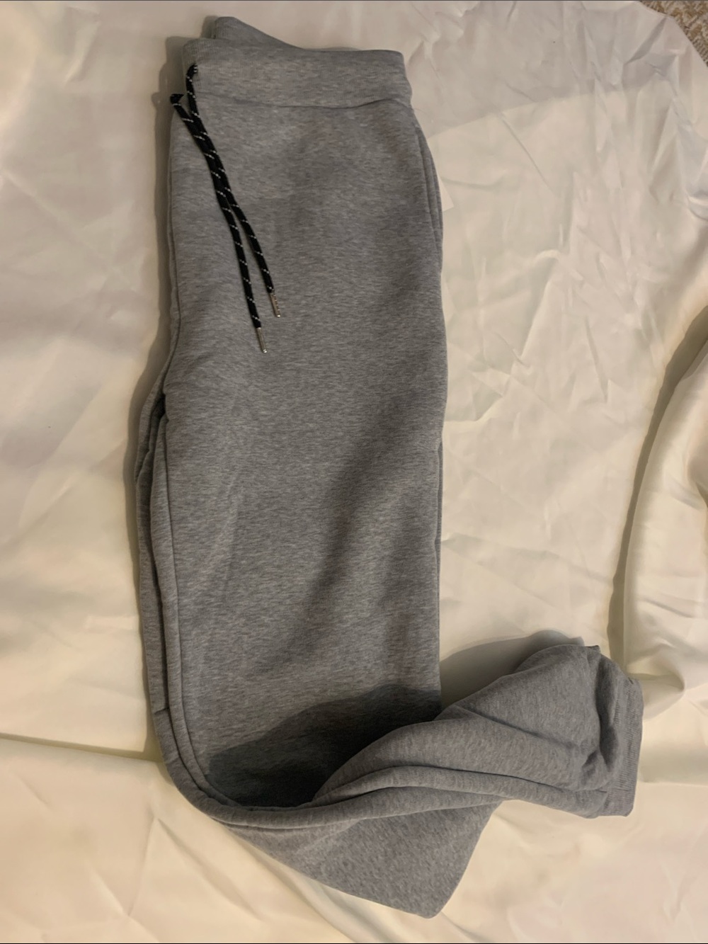 Women's Gray Jogger Sweatpants - Comfortable Track Pants